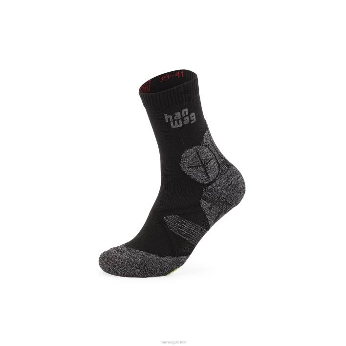 Hanwag Hike Sock 88BZ181 Asphalt/Green