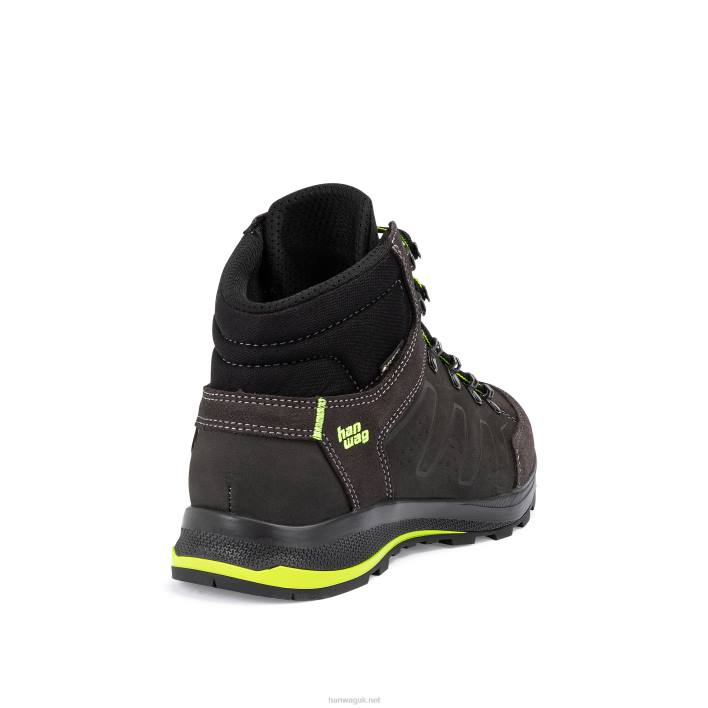 Men Hanwag Torsby GTX 88BZ84 Asphalt/Yellow