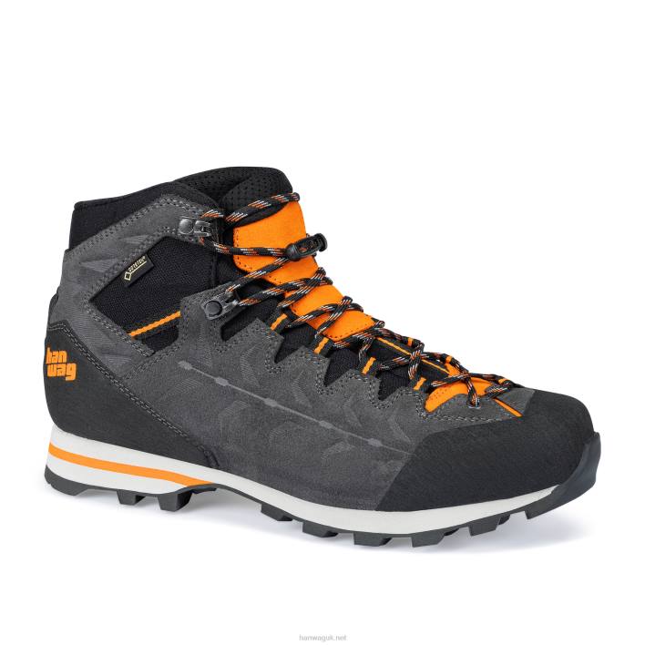 Men Hanwag Makra Light GTX 88BZ21 Asphalt/Orange