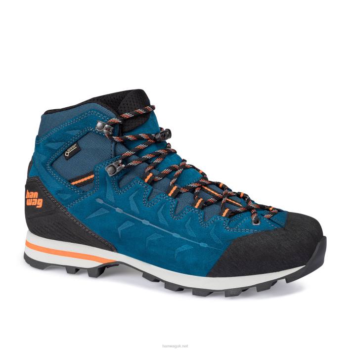 Men Hanwag Makra Light GTX 88BZ22 Seablue/Orange