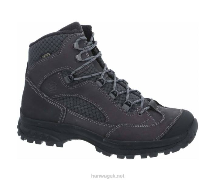 Men Hanwag Banks II Wide GTX 88BZ69 Asphalt/Black