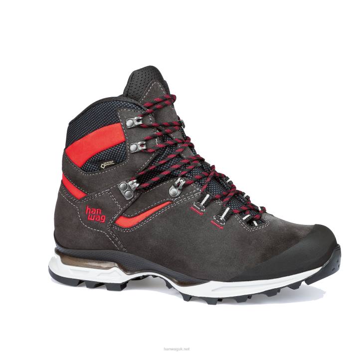 Men Hanwag Tatra Light GTX 88BZ34 Asphalt/Red
