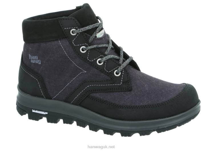 Men Hanwag Anvok ES 88BZ66 Black/Black