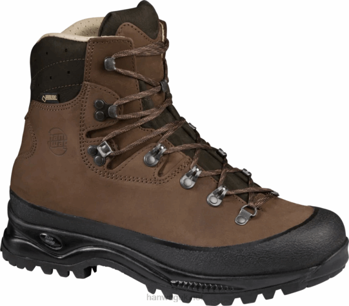 Women Hanwag Alaska Wide Lady GTX 88BZ118 Erde/Brown